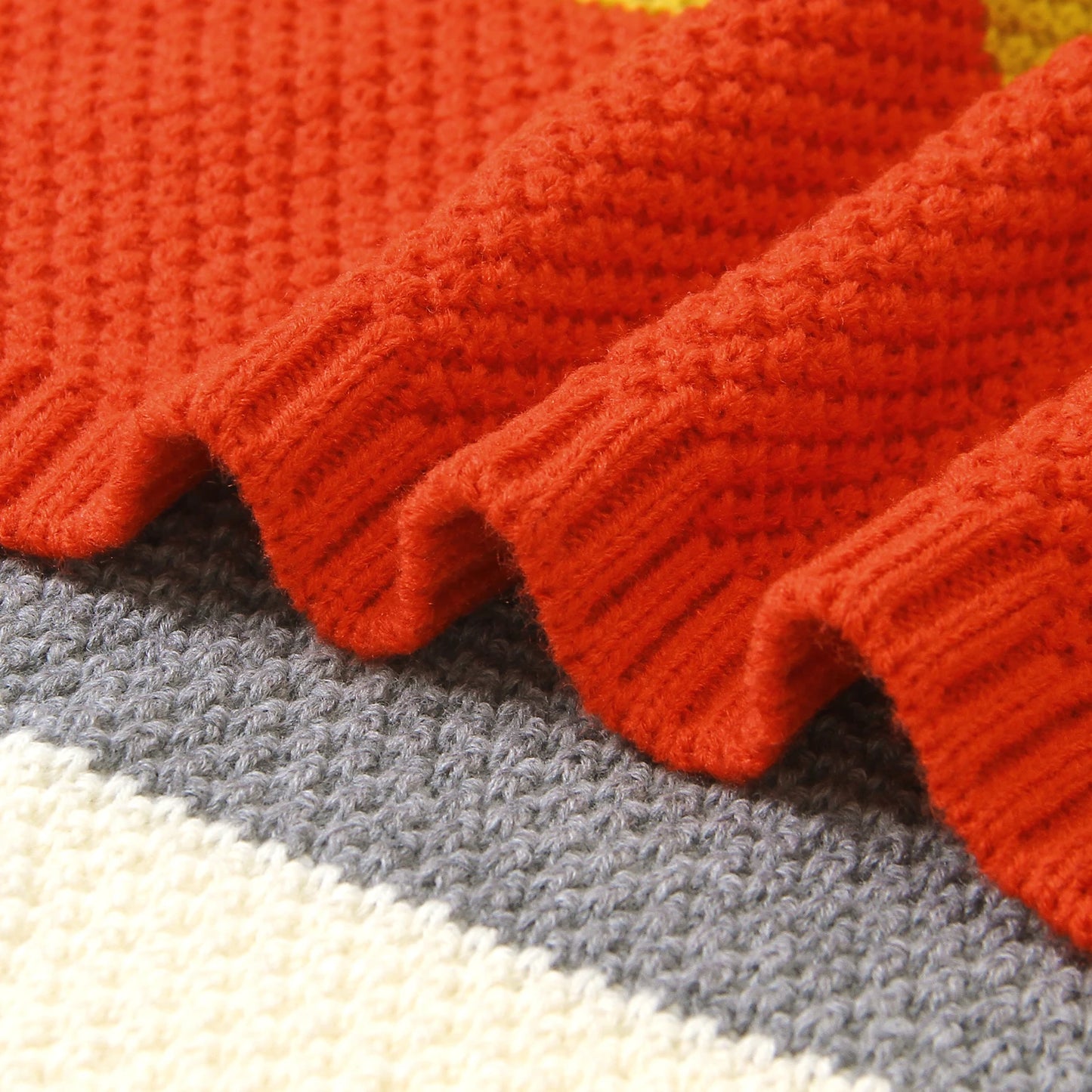 Wide Stripe Soft Blanket