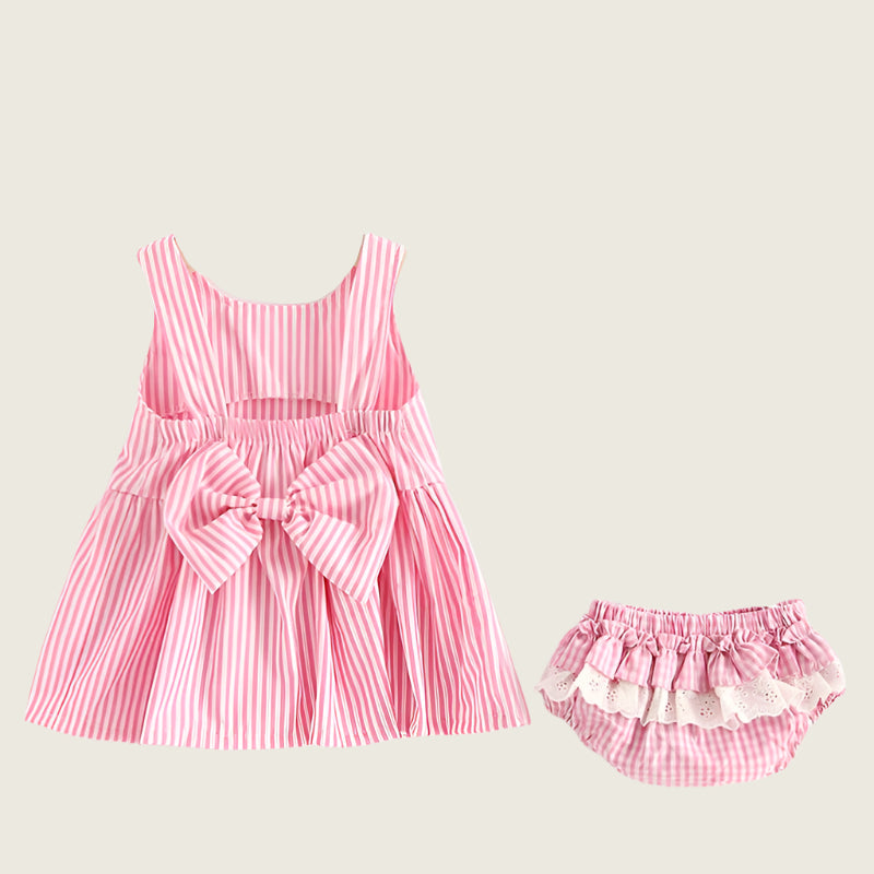 Sunny Stripes Dress Set