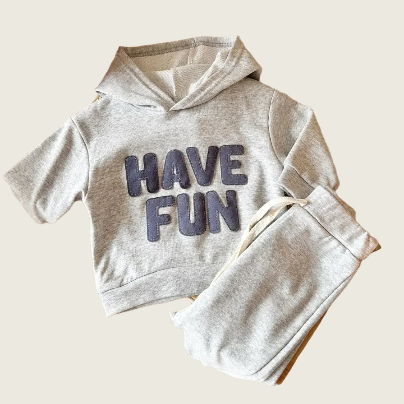 'Have Fun' Hoodie Set