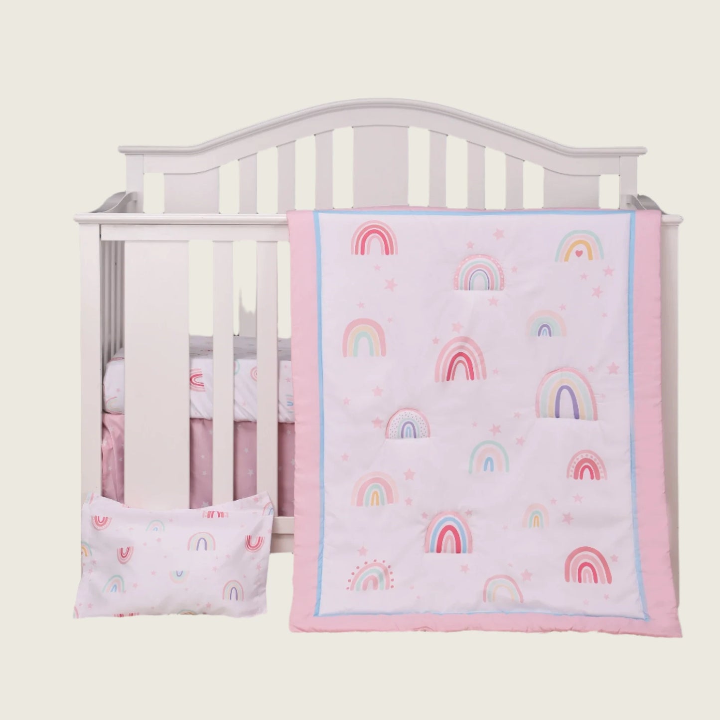 Over The Rainbow Baby Crib Set