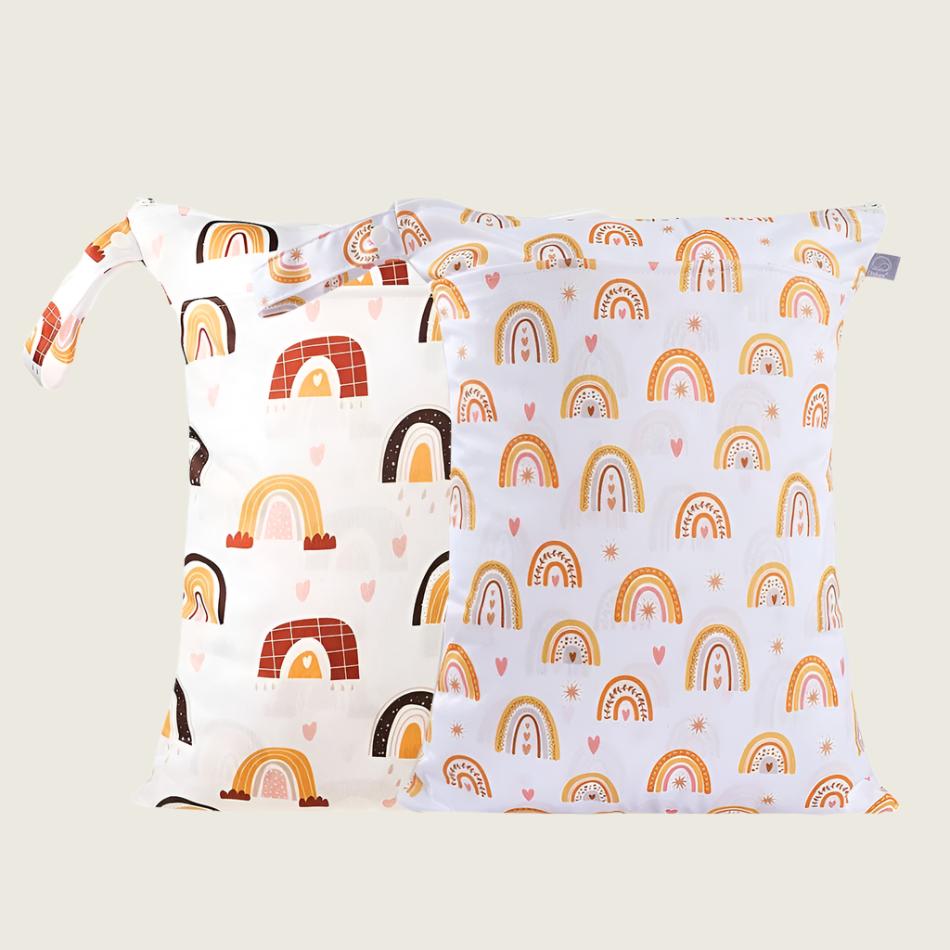 Rainbows and Tunnels Large Wet Bags