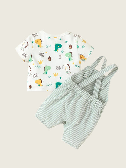 Dino Days Dungaree Set