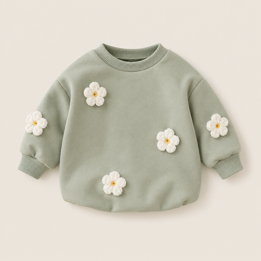 Dreamy Embroidered Cosy Sweatshirt