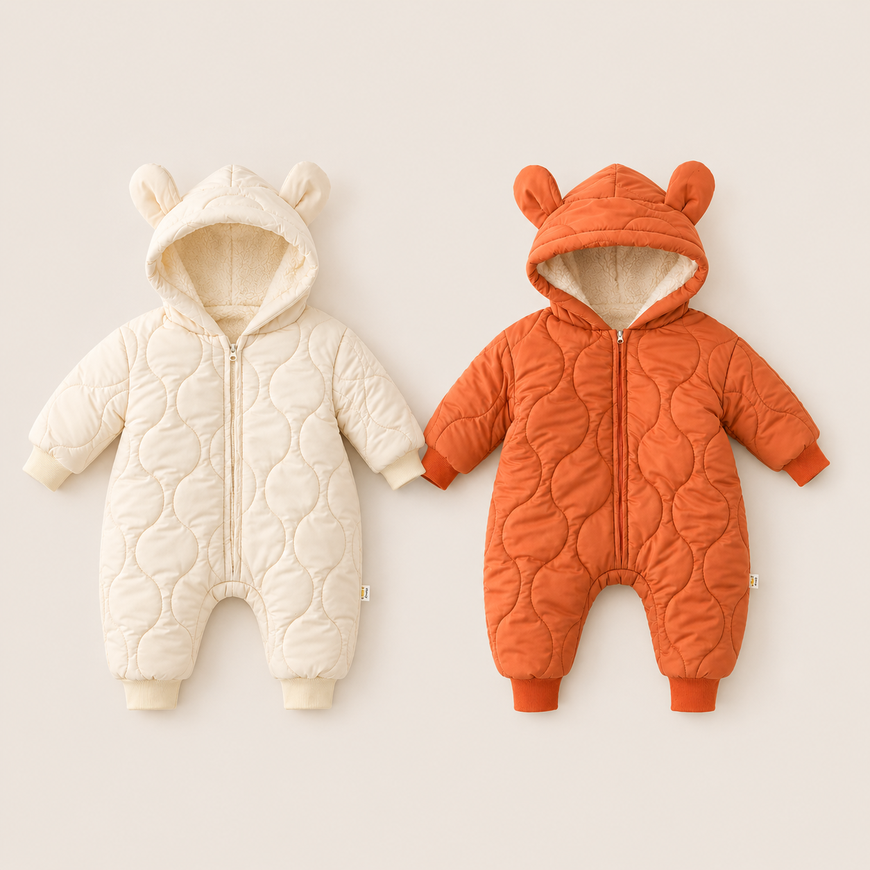 Baby Bear Fleece Lined Overall