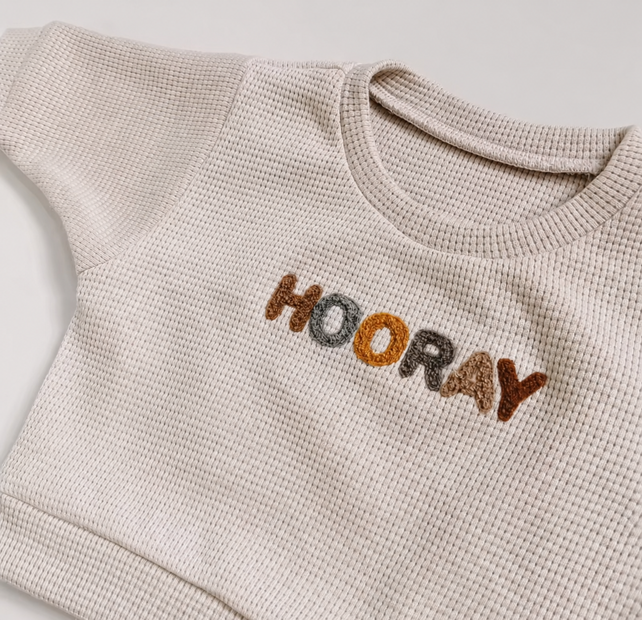 Hooray & Happy Waffle Lounge Set