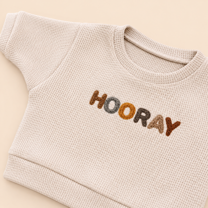 Hooray & Happy Waffle Lounge Set