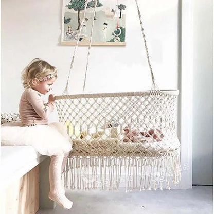 SereneSwing Cotton Cradle