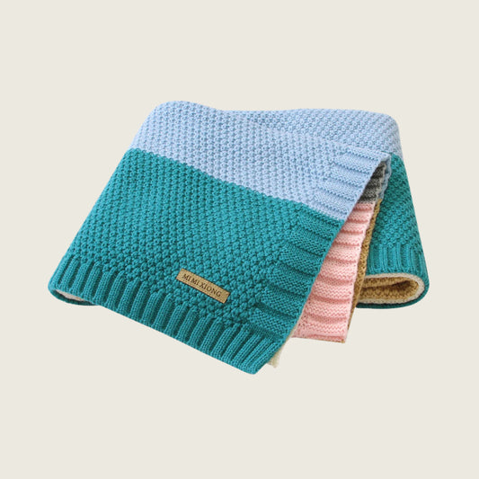 Wide Stripe Soft Blanket