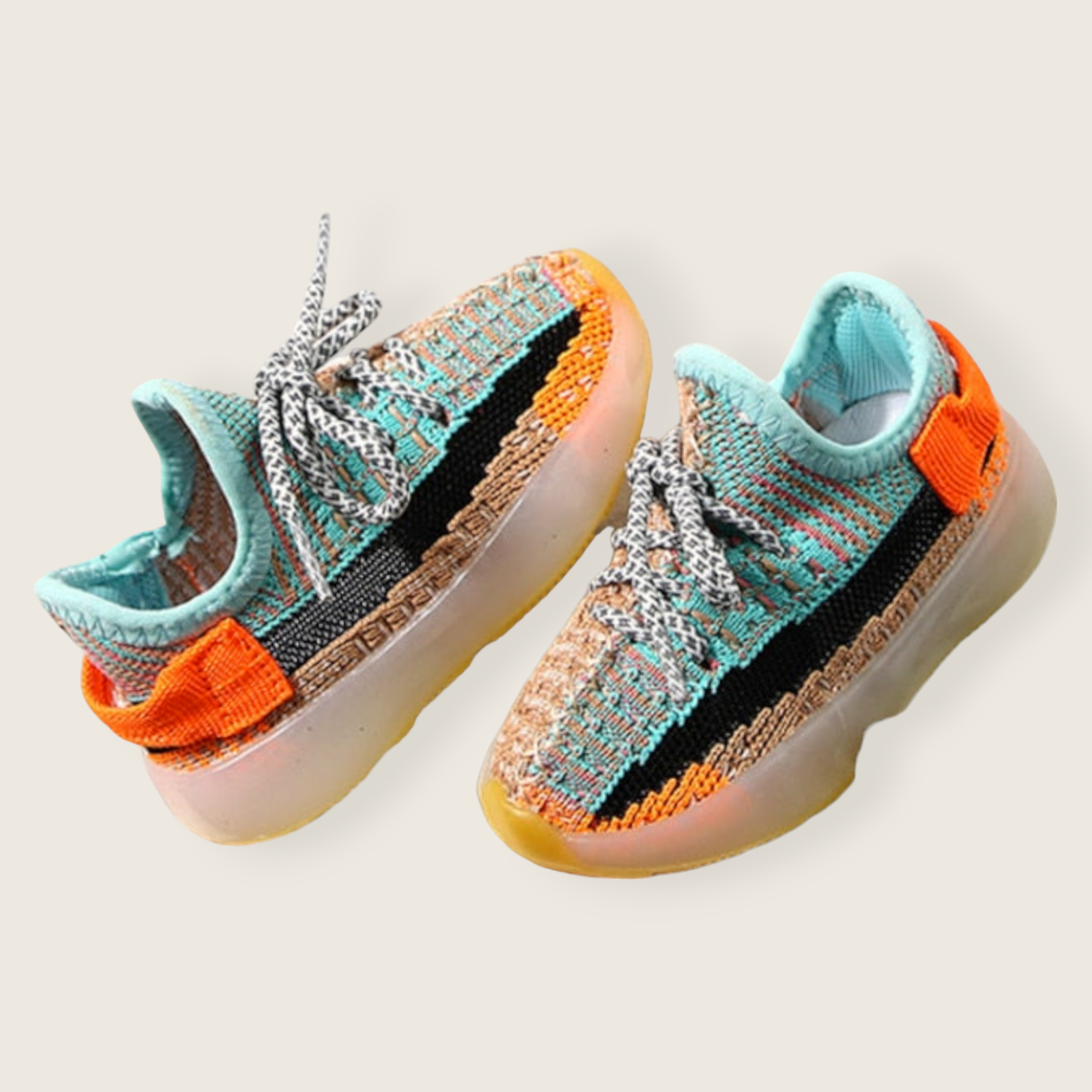 Knitted yeezy hot sale baby shoes