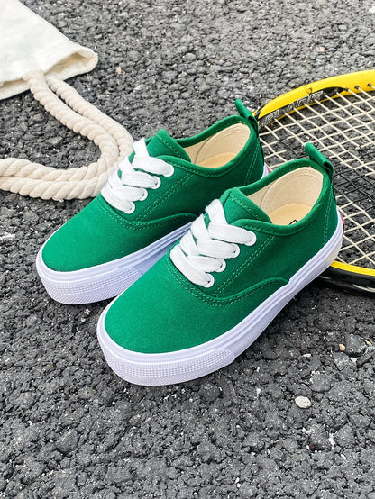 Rainbow Runner Canvas Sneakers