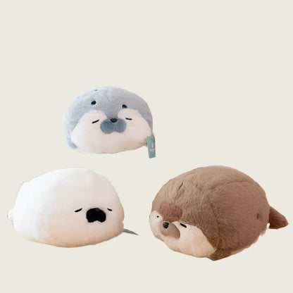 Mommy and Baby Seal Plush Toys