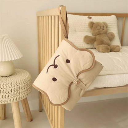 Quilted Bear Changing Mat