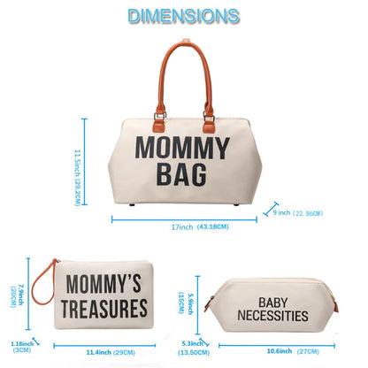 Mommy Bag 3 Pack Bag Set
