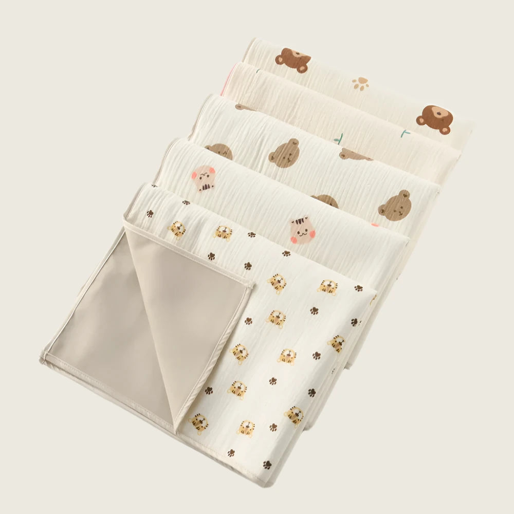 Soft Cotton Waterproof Changing Mat