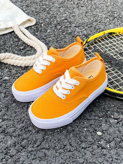 Rainbow Runner Canvas Sneakers