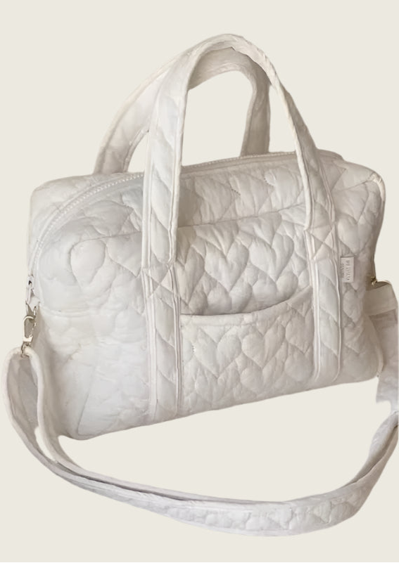 Mama's Heart Quilted Bag