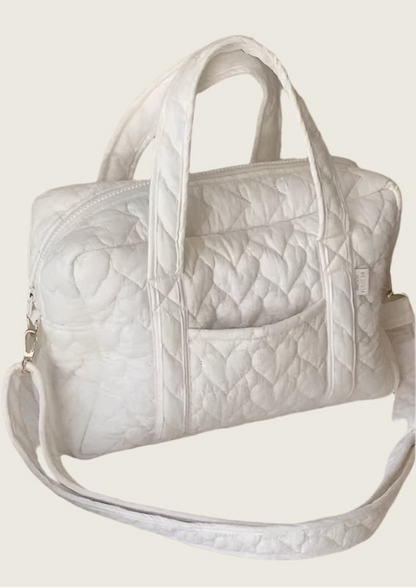 Mama's Heart Quilted Bag