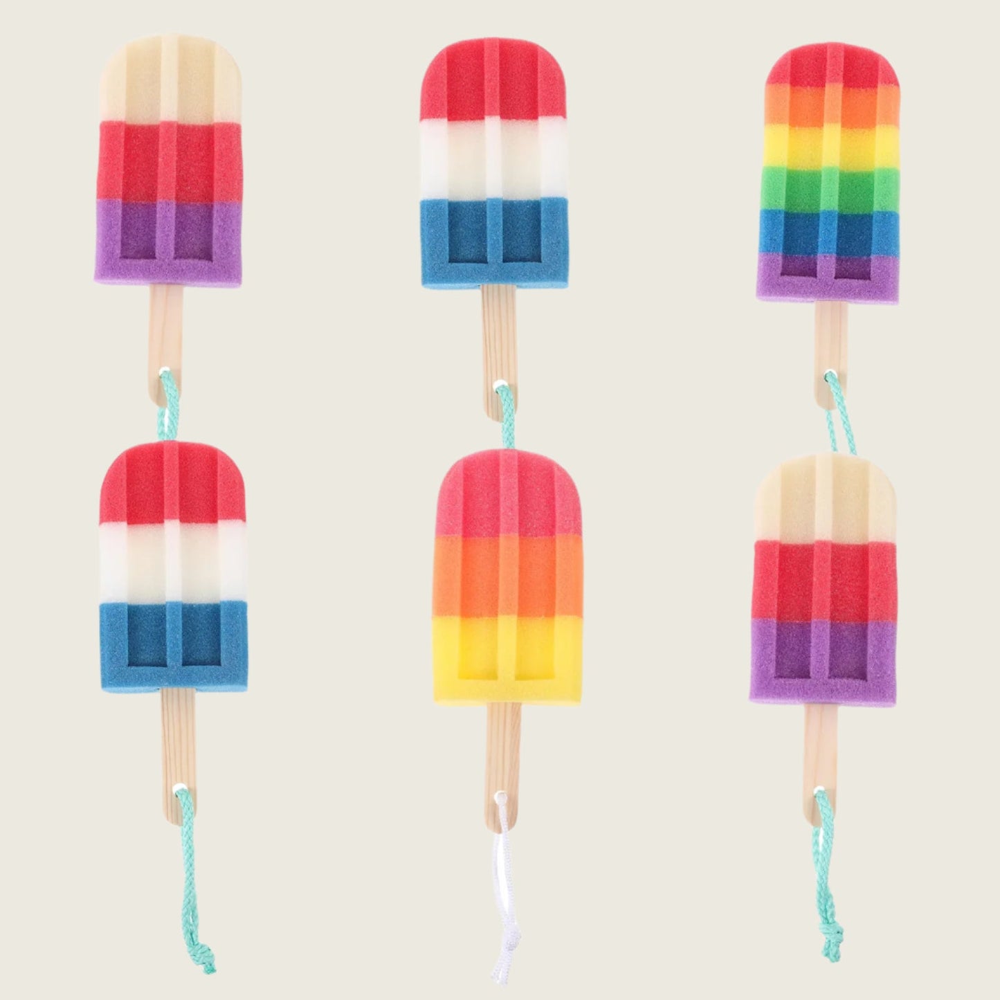 Ice Lolly Bath Sponges