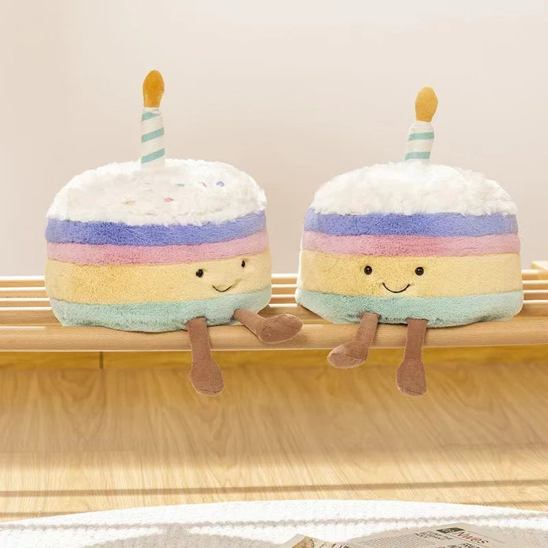 Rainbow Cake Plush Soft Toy