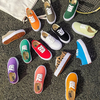 Rainbow Runner Canvas Sneakers