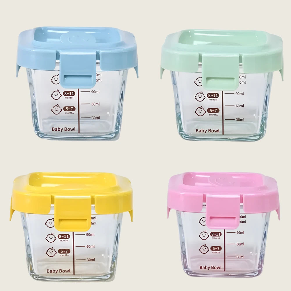 Glass Food Storage Bowl