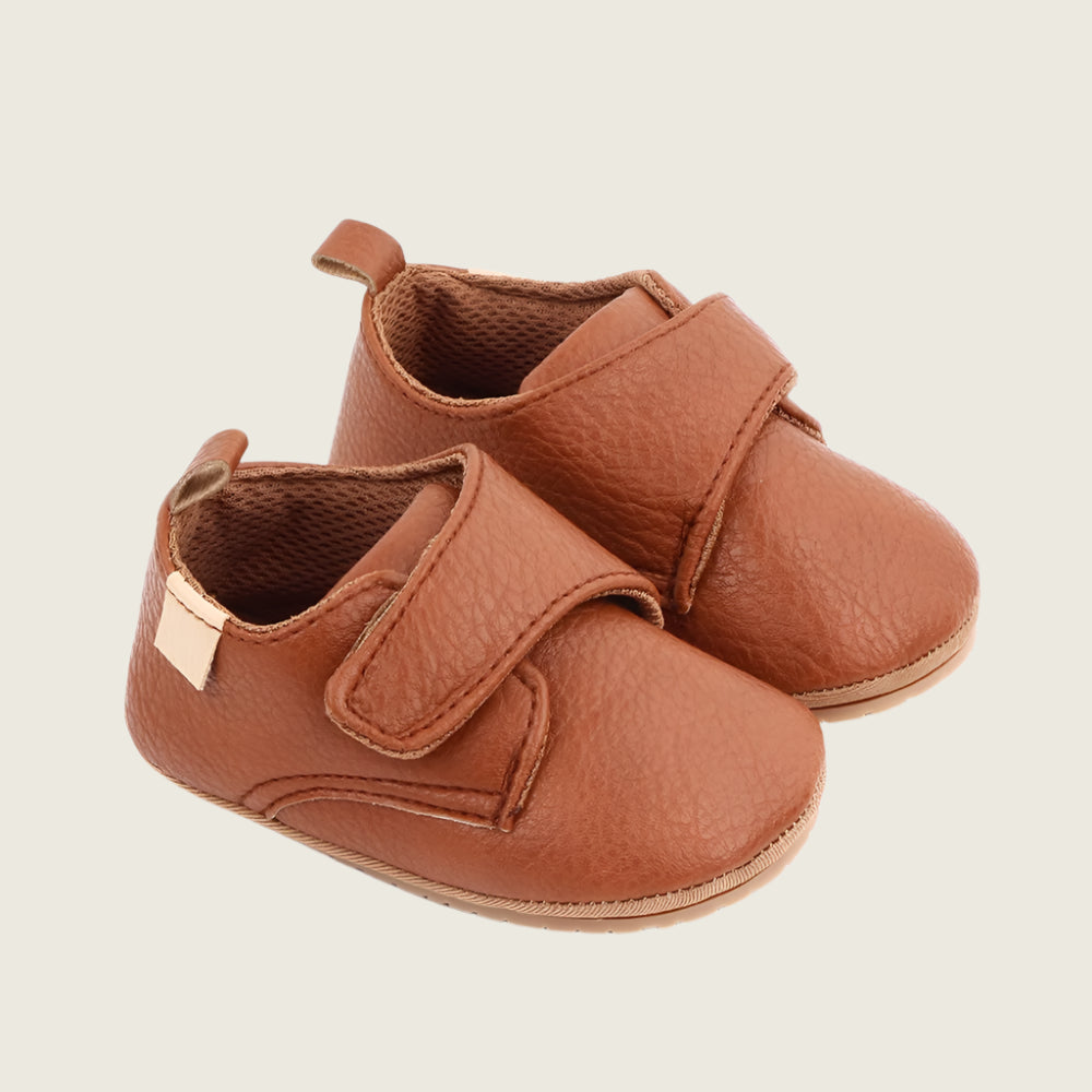 Tiny Steps Faux Leather First Walkers