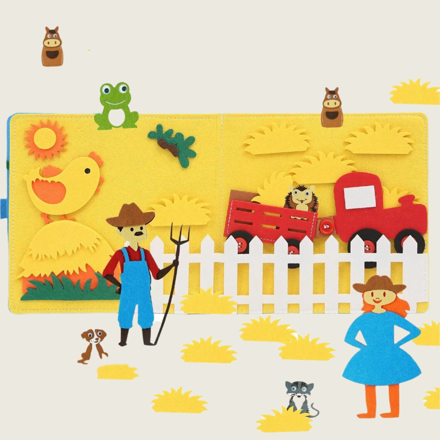 Little Farmyard Adventure Busy Book