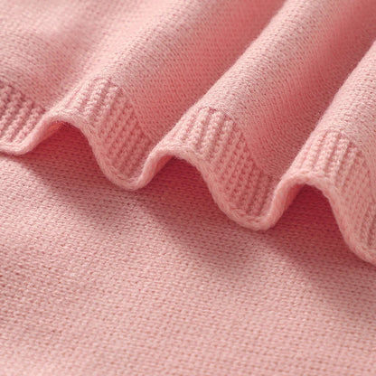 Blossom Knit Baby Blanket