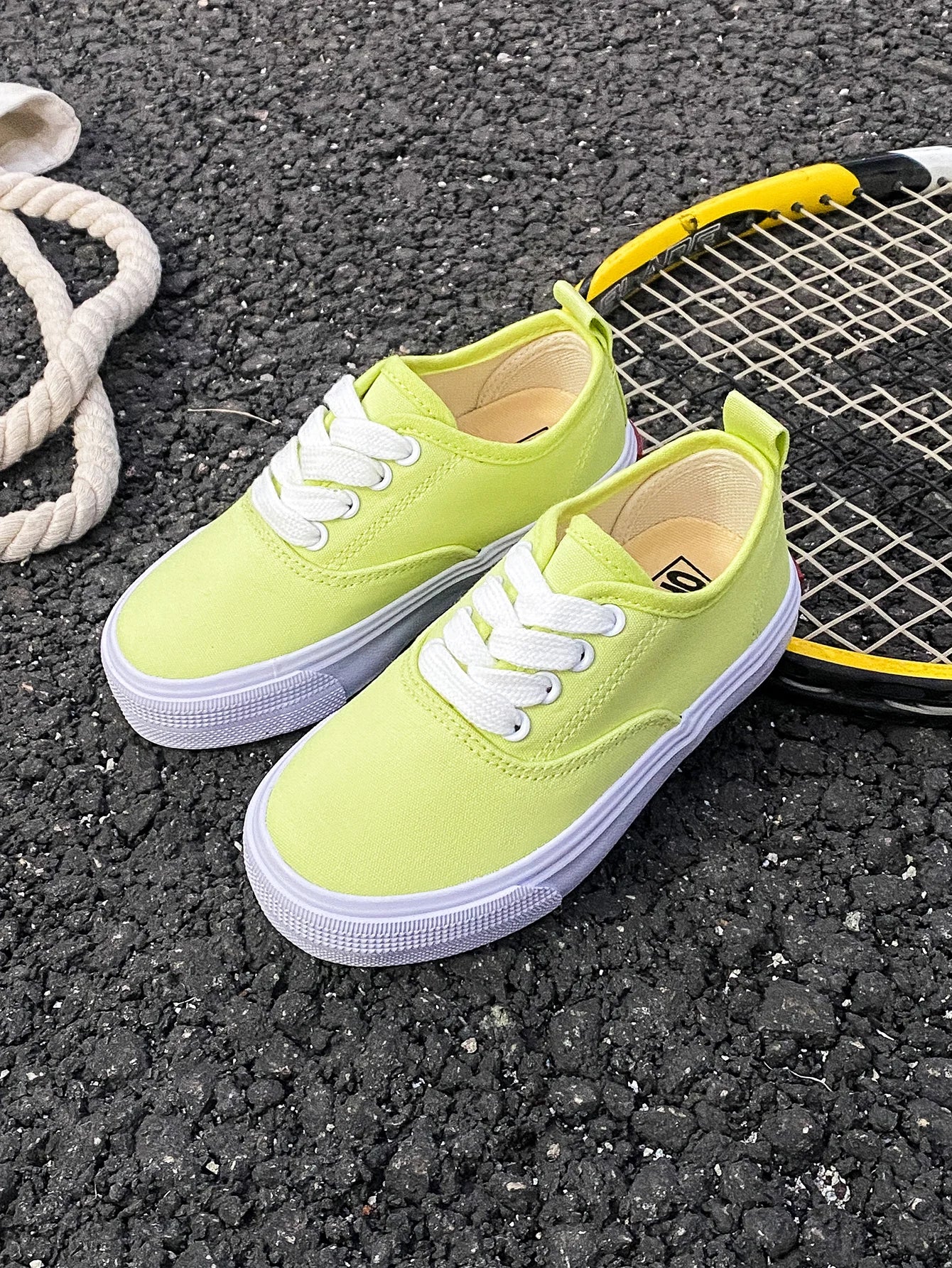 Rainbow Runner Canvas Sneakers