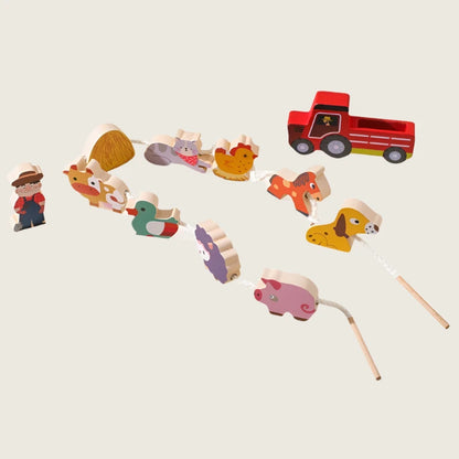 Animal and Shape Threading Sets