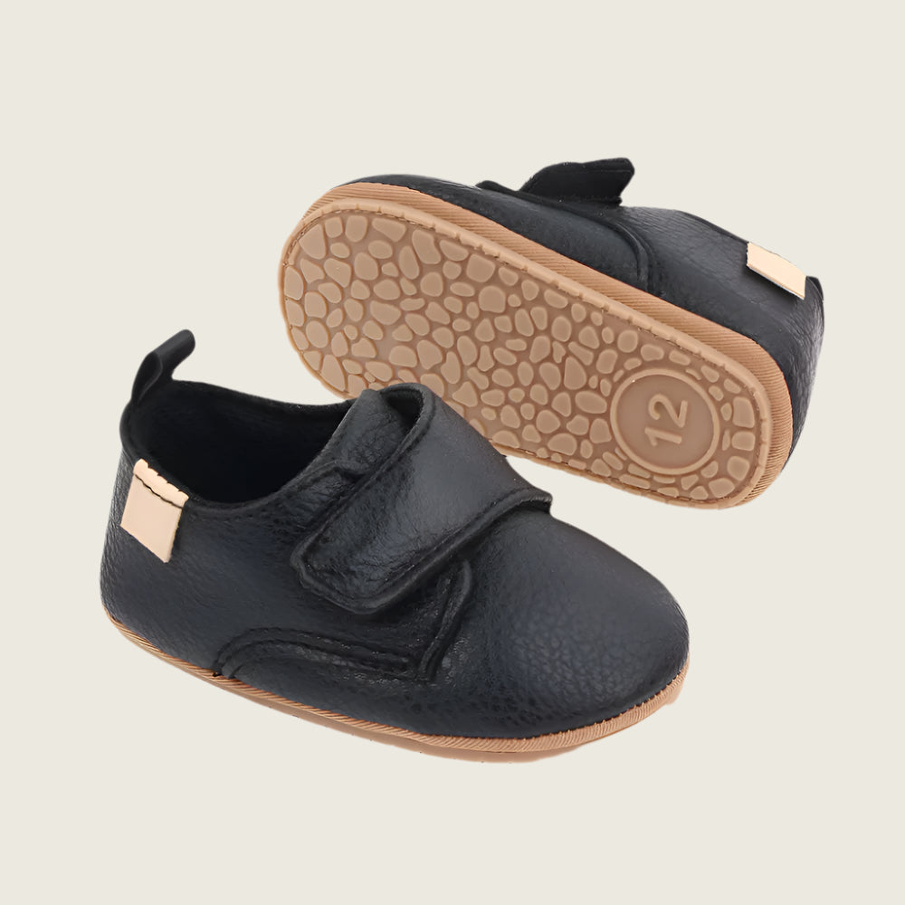 Tiny Steps Faux Leather First Walkers