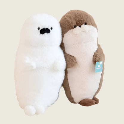 Mommy and Baby Seal Plush Toys
