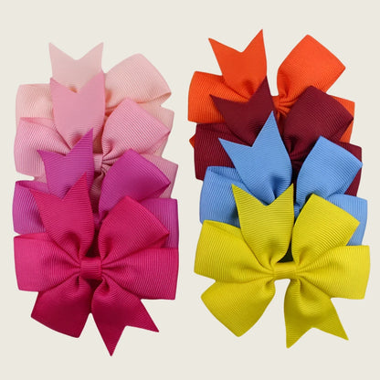 Ribbon Bow Hair Clips 30 pieces