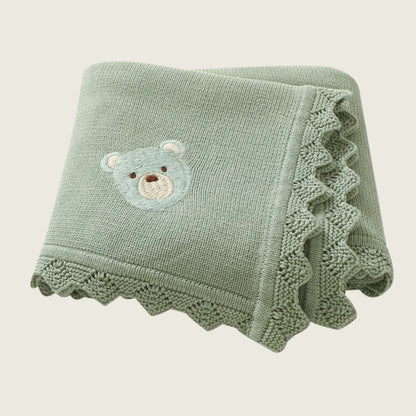 Teddy Bear Baby Blanket
