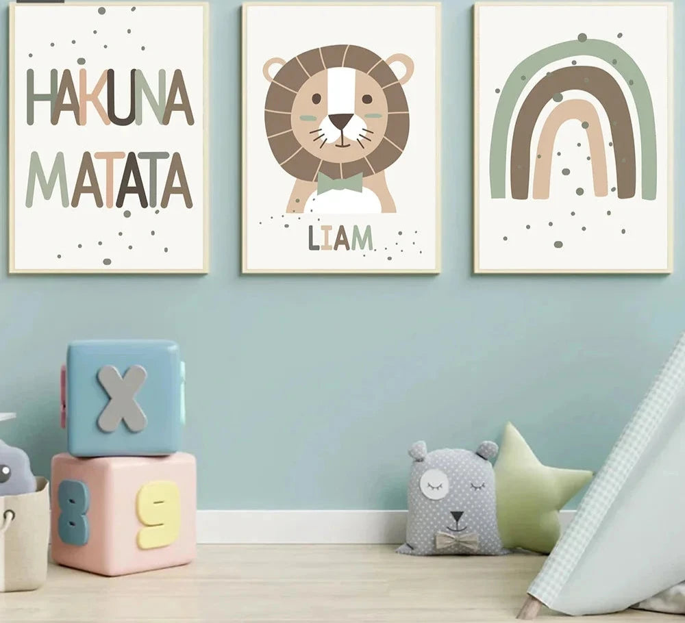 Hakuna Matata Poster Set