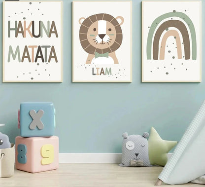Hakuna Matata Poster Set