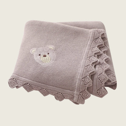 Teddy Bear Baby Blanket