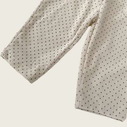 Autumn Polkadot Corduroy Trousers