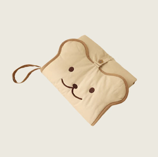 Quilted Bear Changing Mat