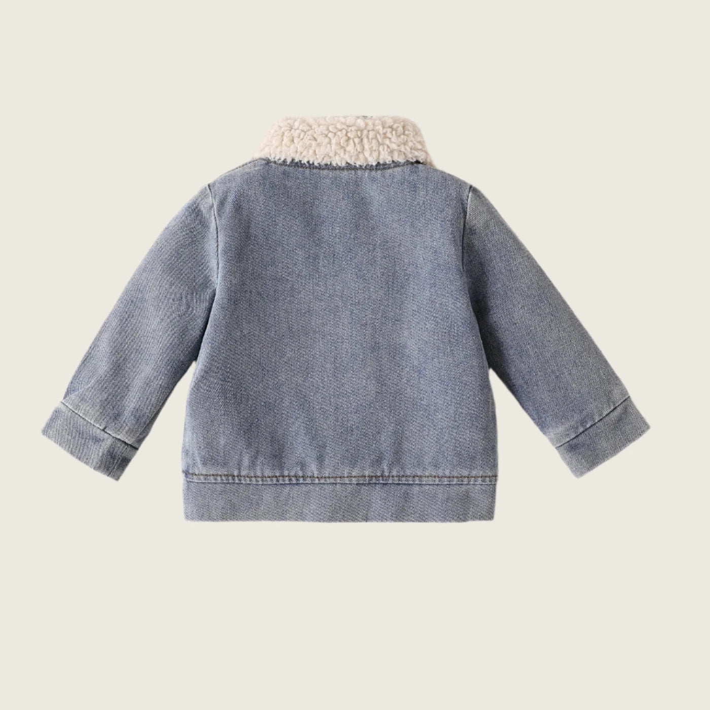 Casual Fleece Denim Jacket