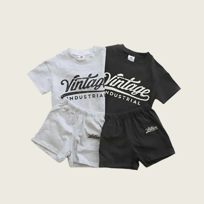 Vintage Vibe Toddler Sport Set