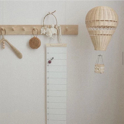 Hand-Woven Rattan Hot Air Balloon