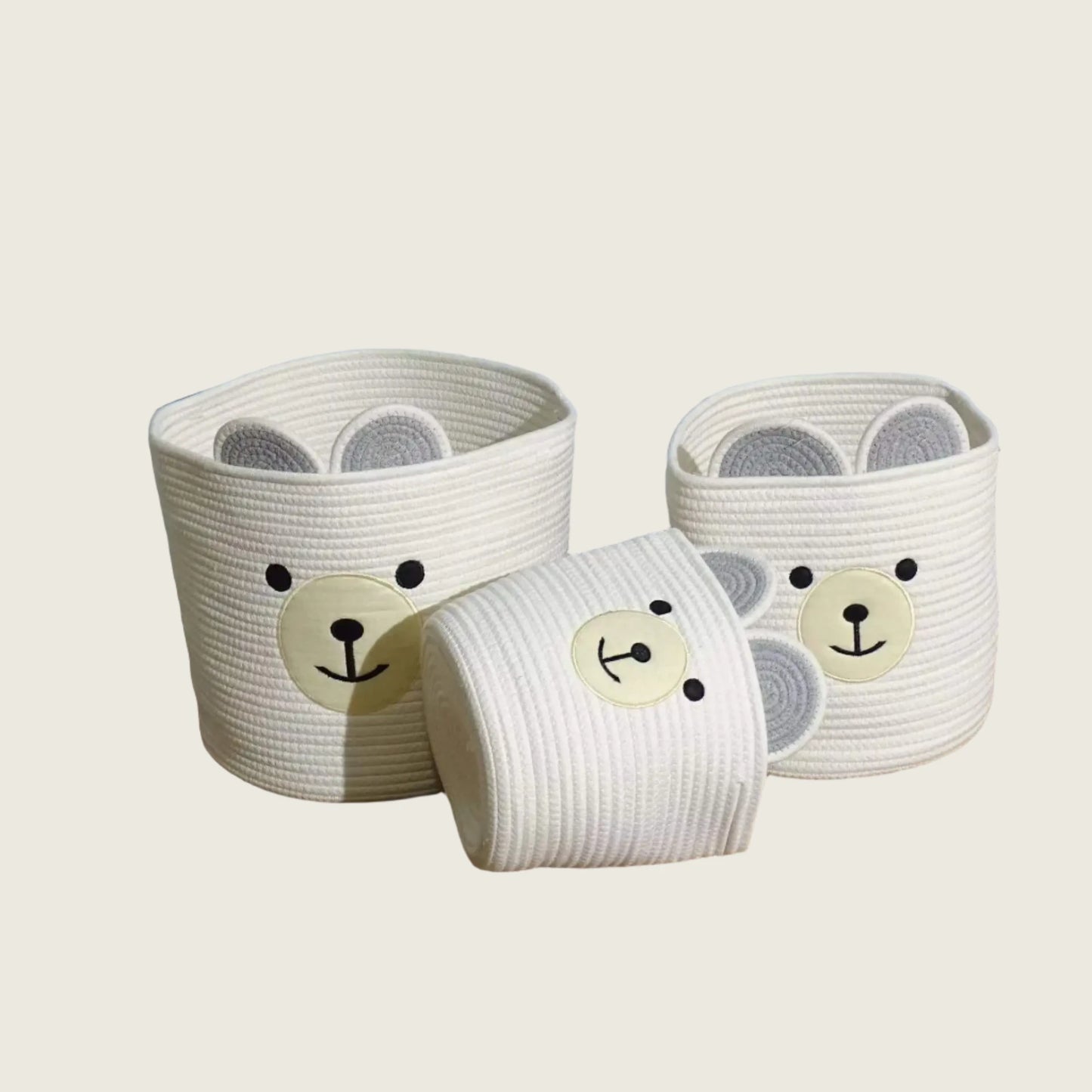 Baby Bear Woven Basket