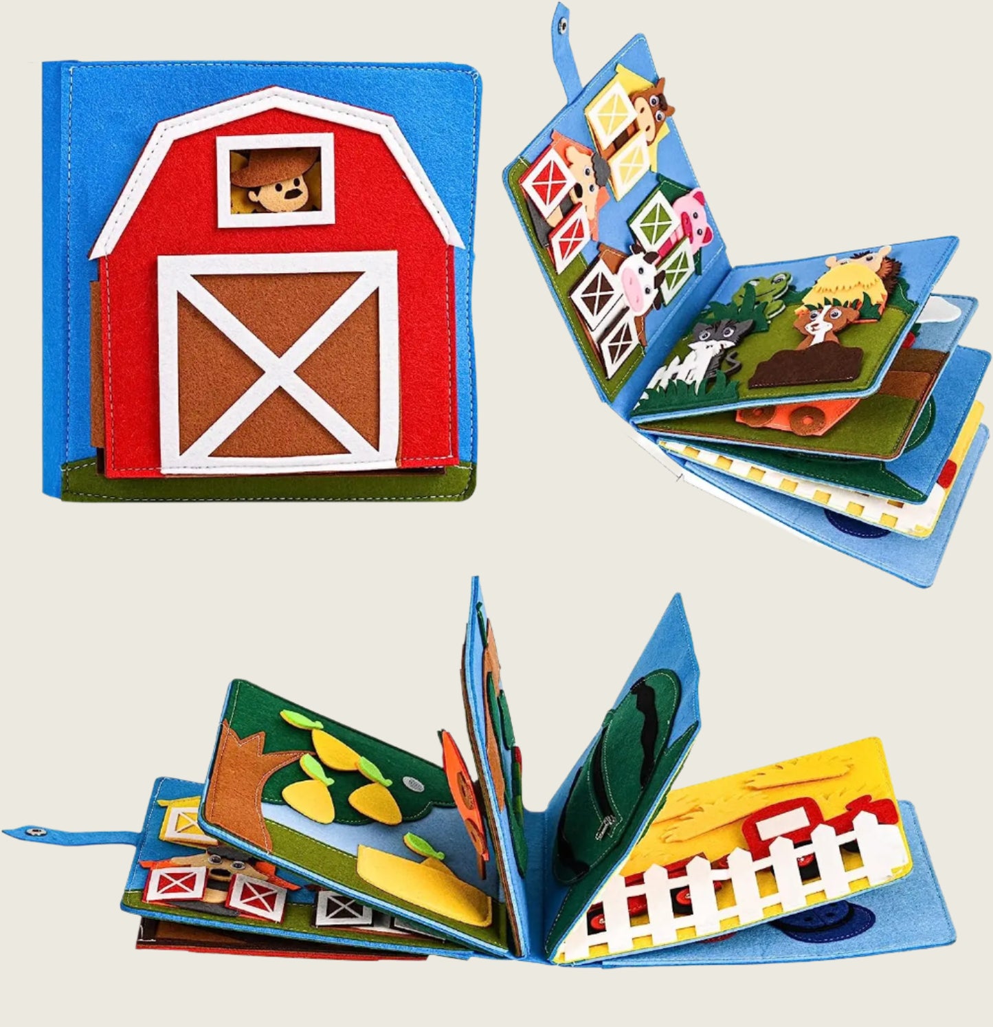 Little Farmyard Adventure Busy Book