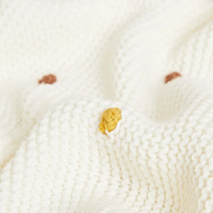 Rainbow Dreams Kintted Baby Blanket