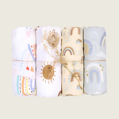Muslin Swaddle Quartet