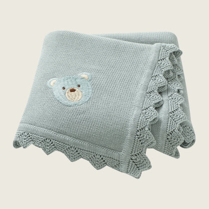 Teddy Bear Baby Blanket