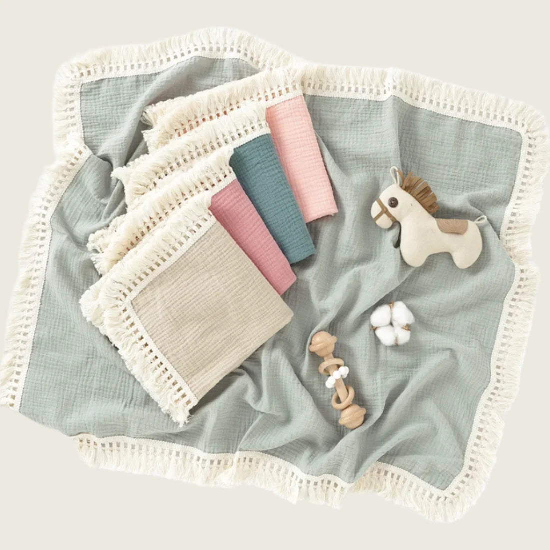 Cotton Tassel Muslin