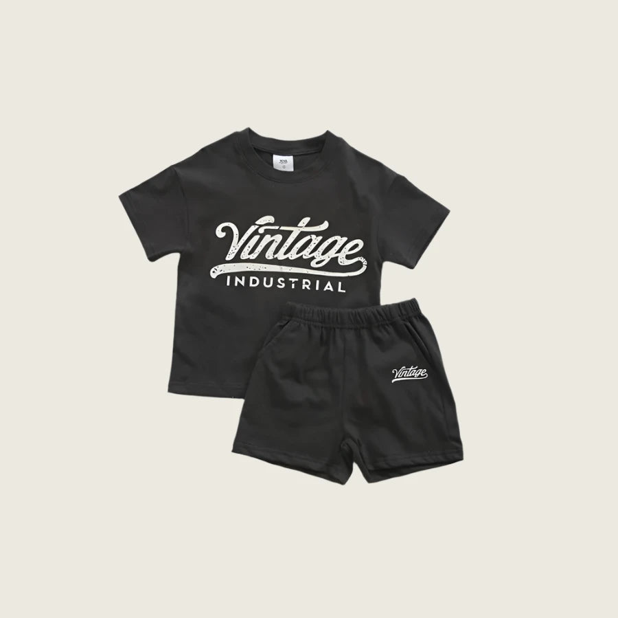 Vintage Vibe Toddler Sport Set