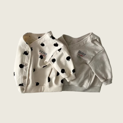Big Apple Sweatshirt Cardigan